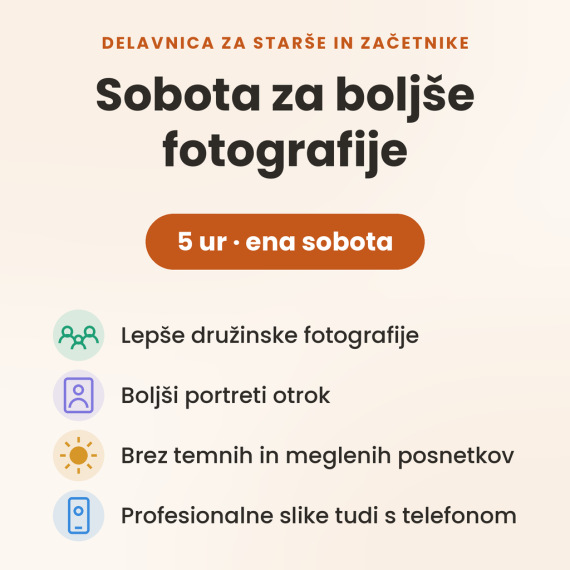 Tečaj fotografije za začetnike